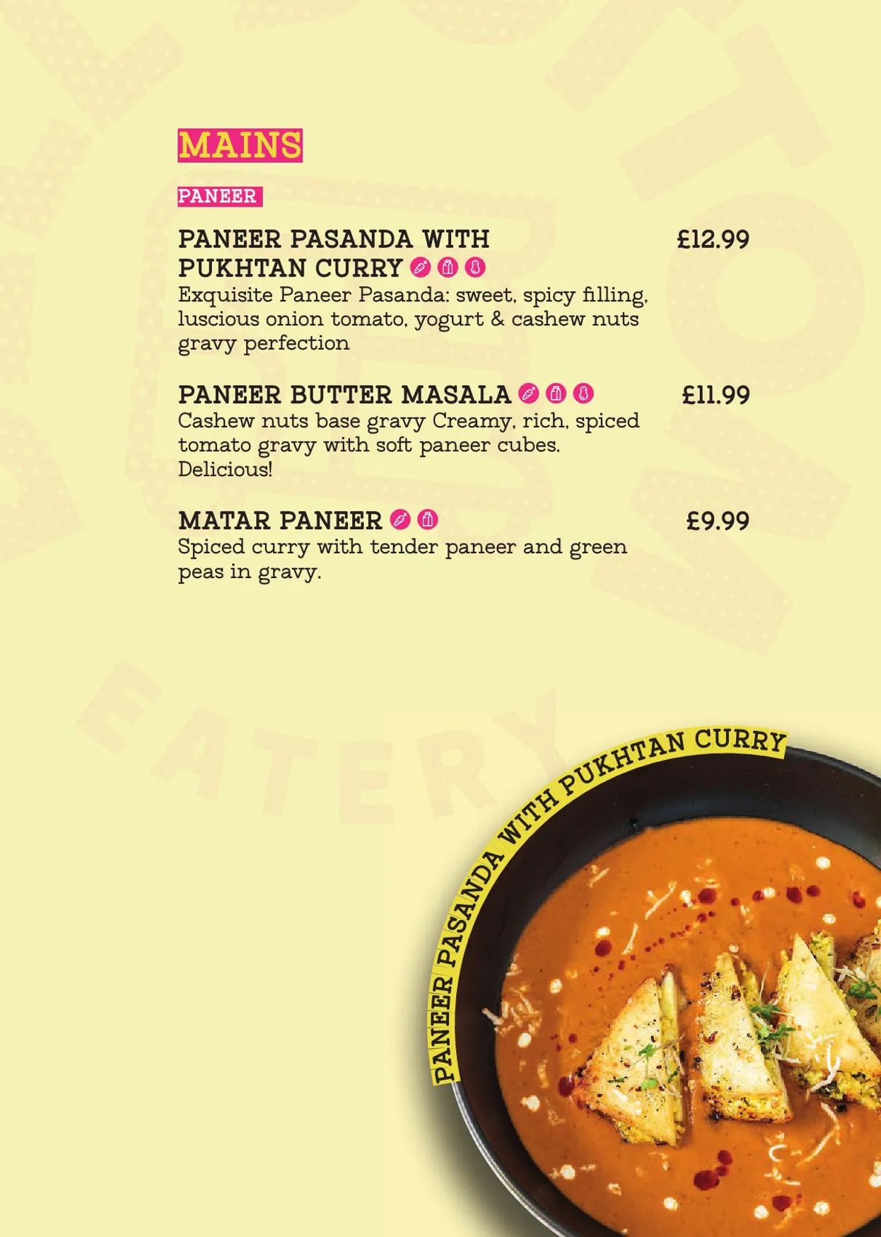 Bell Bottom Eatery menu, page 12