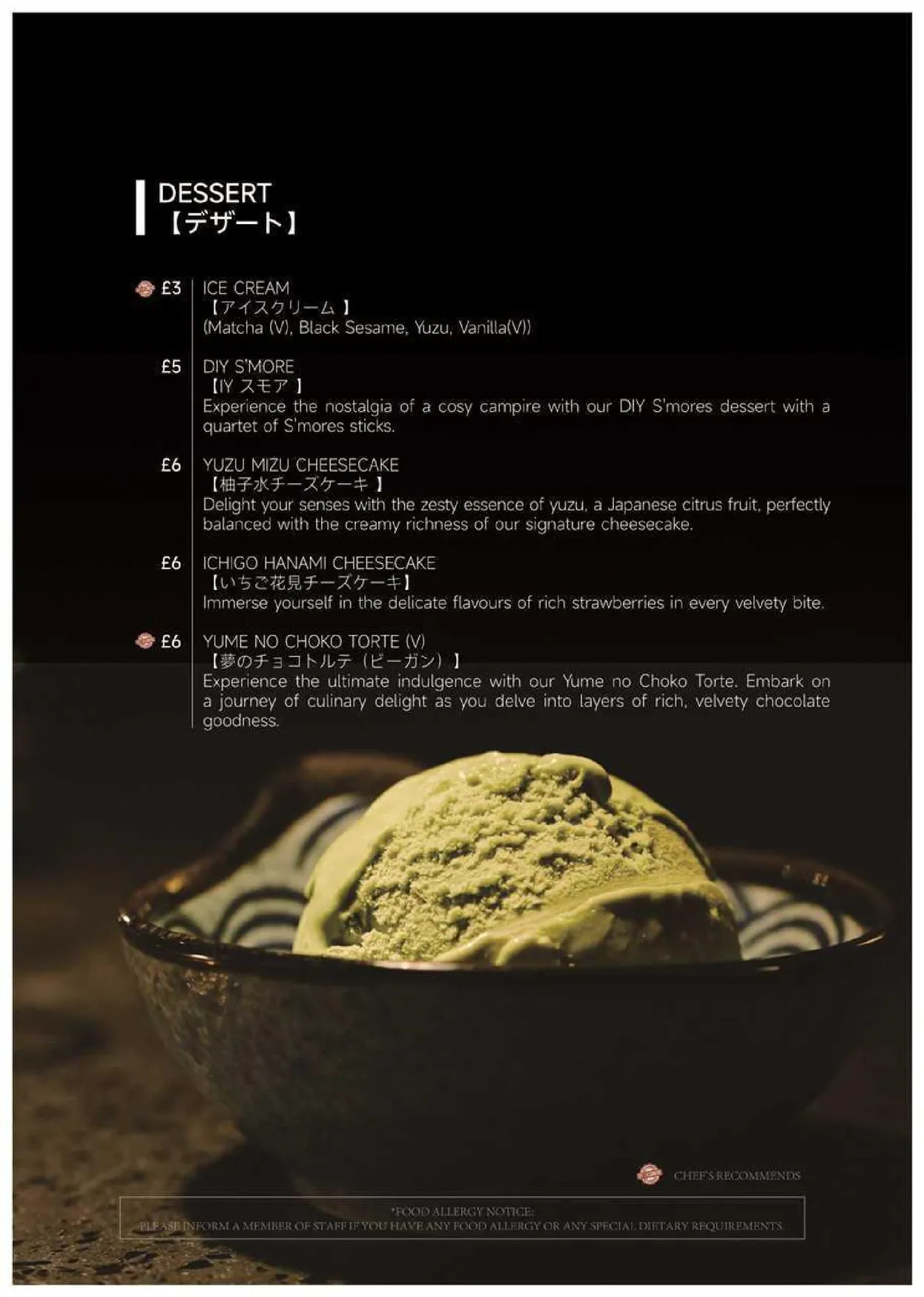 Guyshi menu, page 11