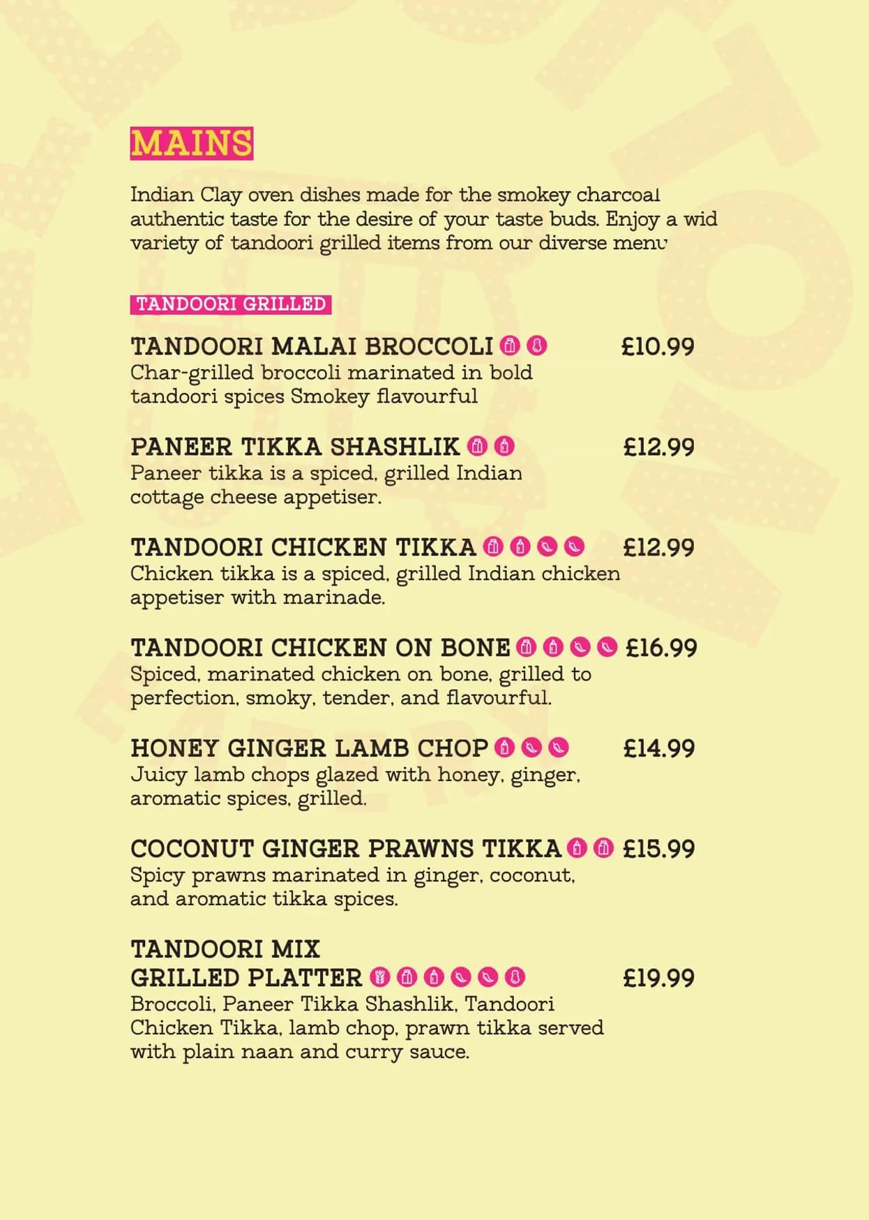 Bell Bottom Eatery menu, page 19