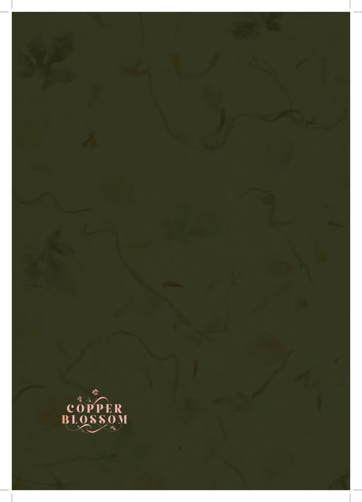 Copper Blossom menu, page 22