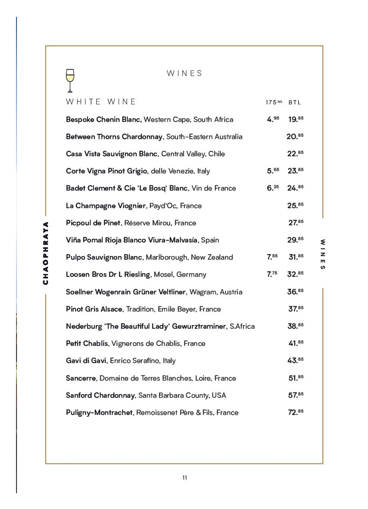 Chaophraya - Glasgow menu, page 16