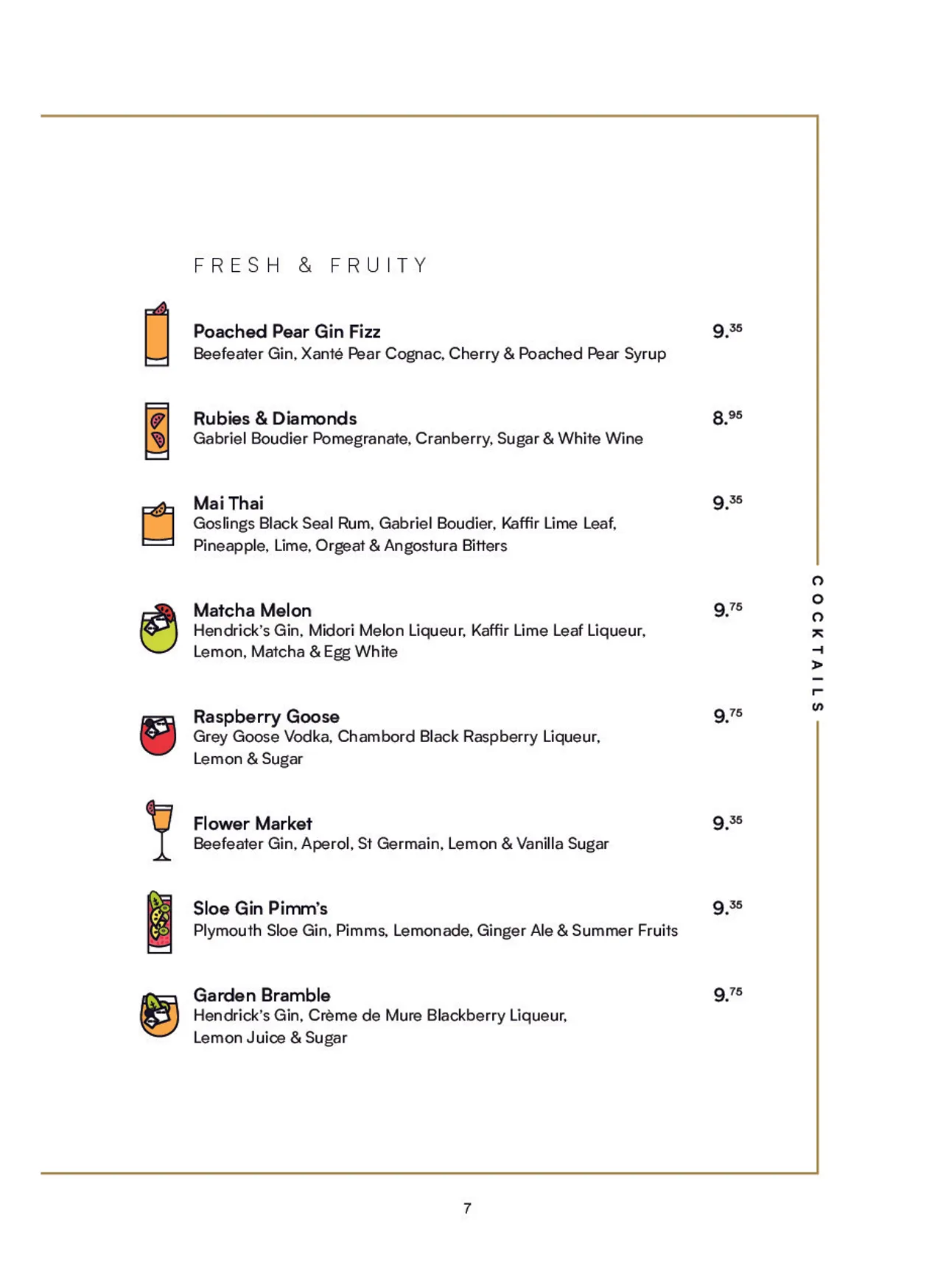 Chaophraya - Glasgow menu, page 12