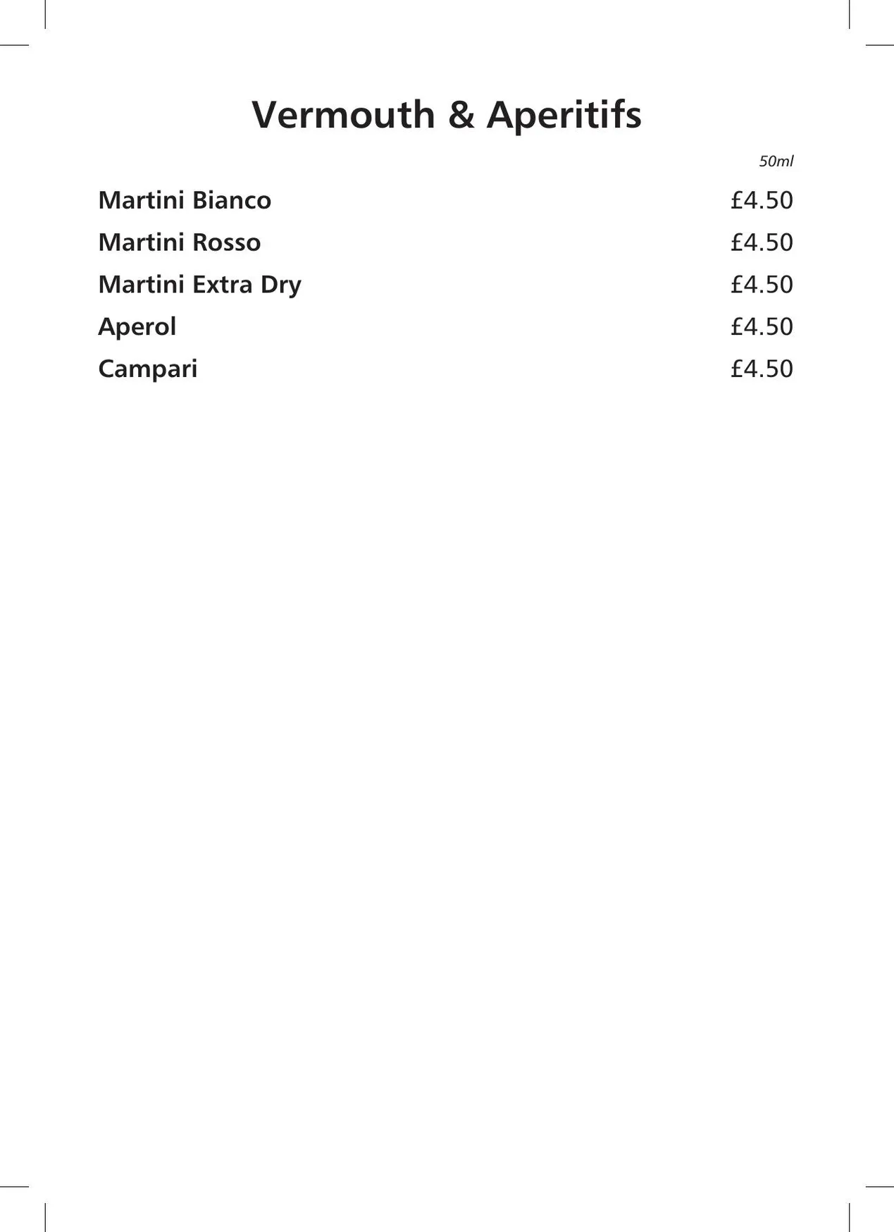 Root Spice menu, page 13