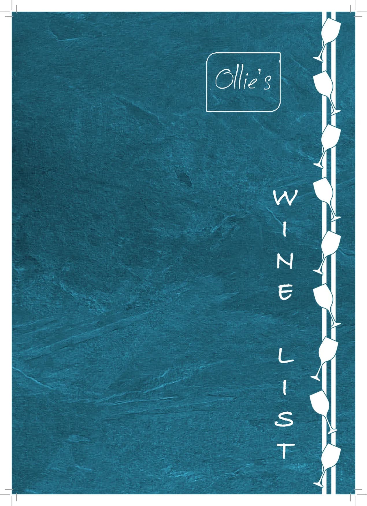 Ollie's menu, page 5