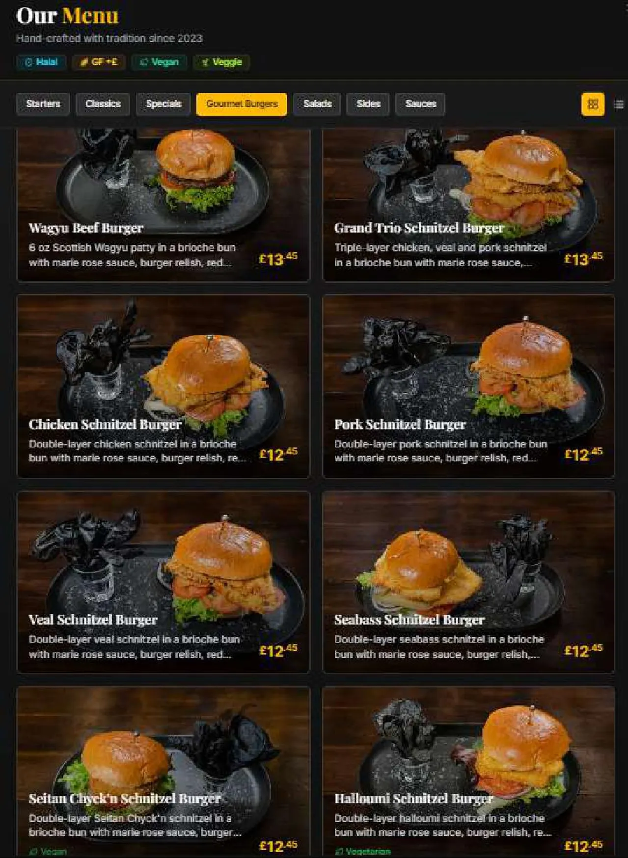 Schnitzel Heaven Victoria Park menu, page 6