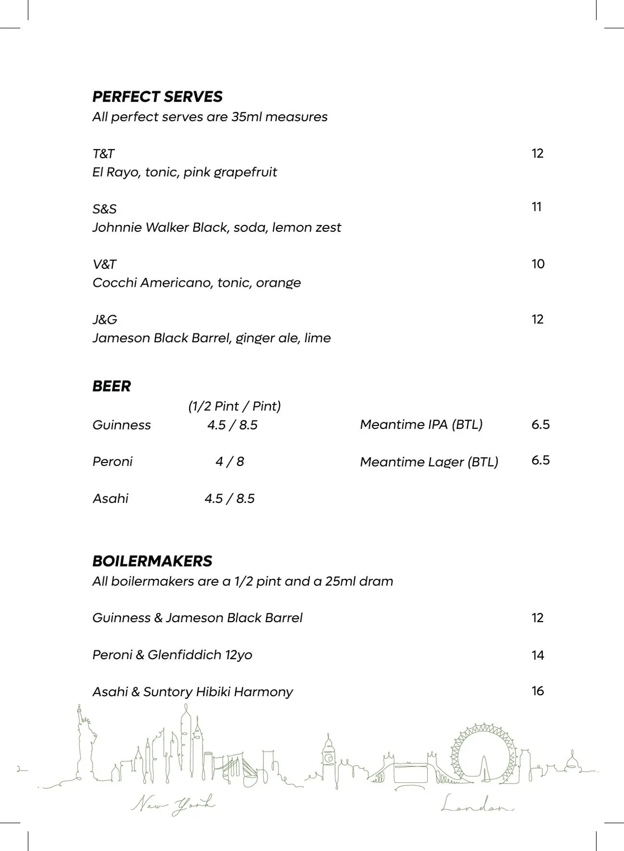 NYnLON menu, page 31