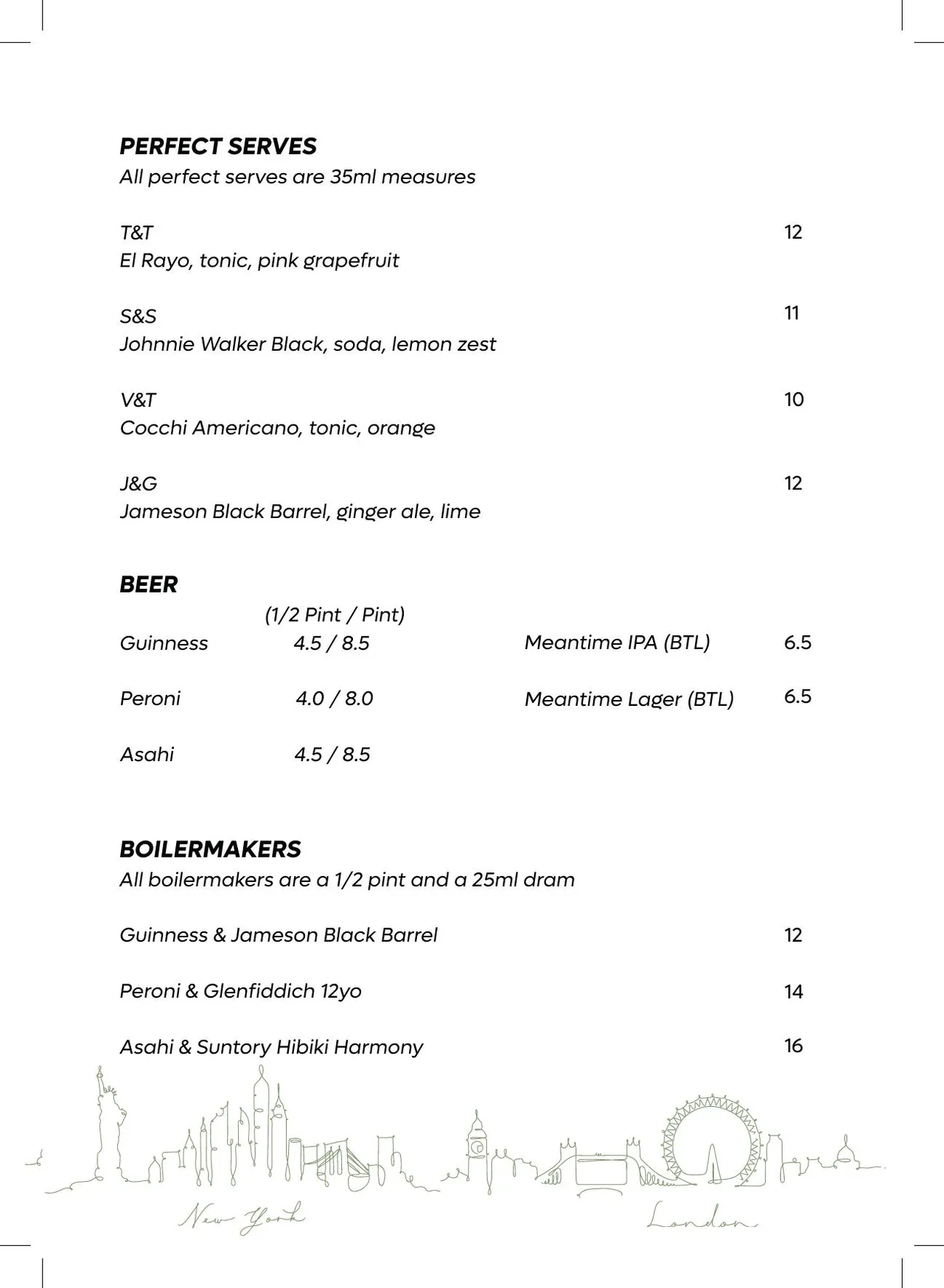NYnLON menu, page 11