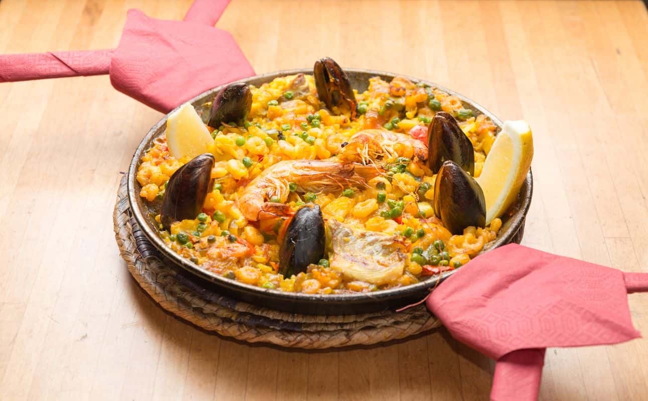 Enjoy International, Mediterranean, European, Vegetarian options, Vegan options, Gluten Free options, Restaurant, $$, Families and Groups cuisine at Carmen Tapas in Clapham, London