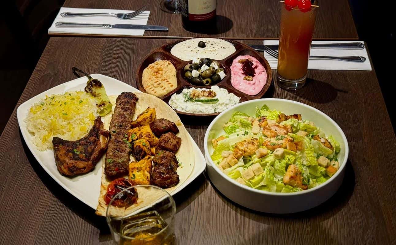 Enjoy Mediterranean, Halal, Vegan options, Restaurant, Cafe, Cocktail bar, Non-smoking, Wheelchair accessible, $$, Groups and Families cuisine at Luminous Bar & Restaurant in Smithdown Road, Liverpool