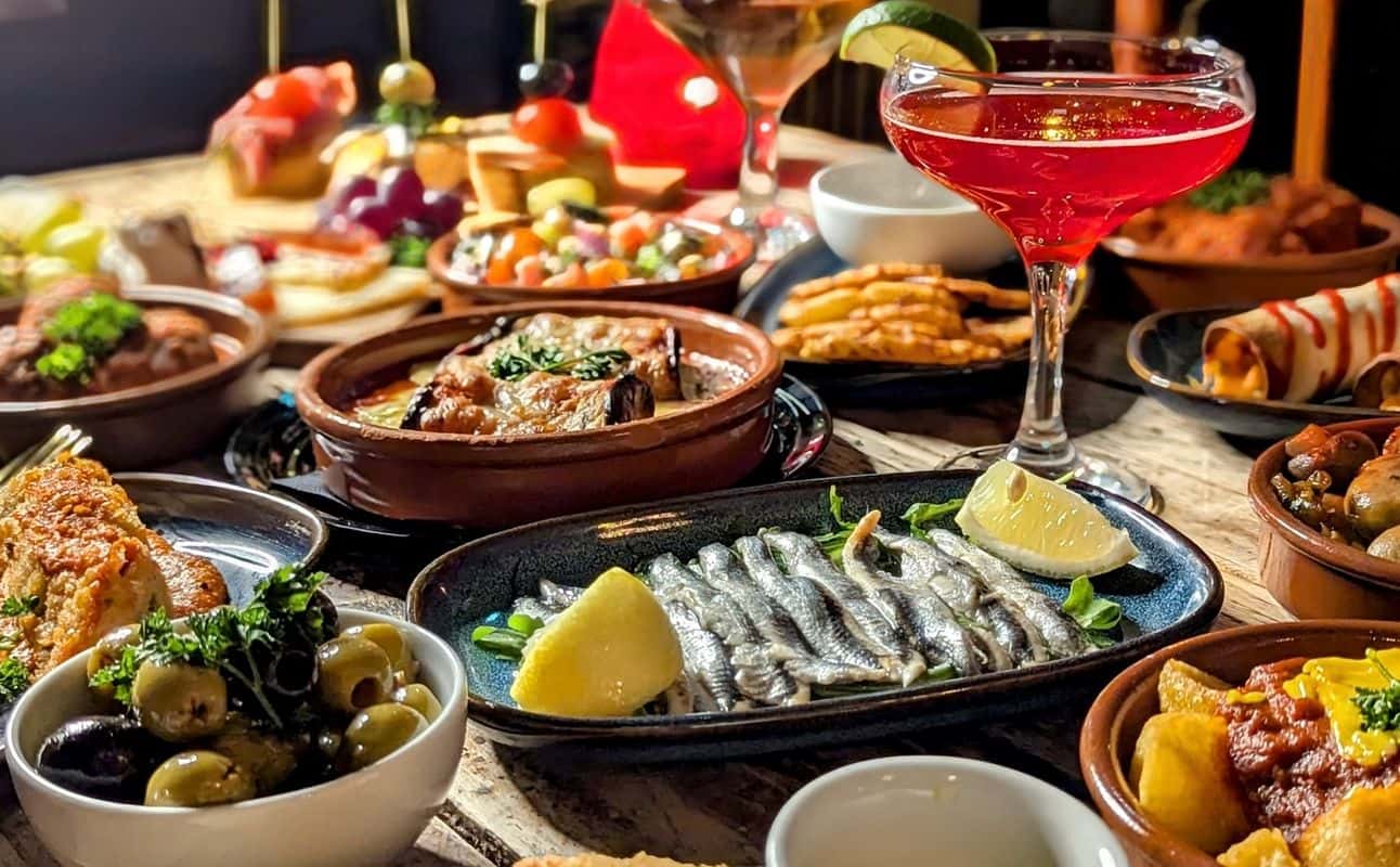 Enjoy Spanish, Gluten Free options, Vegan options, Vegetarian options, Restaurant, Cocktail bar, Table service, $$, Groups, Families and Live music cuisine at The Cuban Embassy (at the Bulls Head) in Moseley, Birmingham