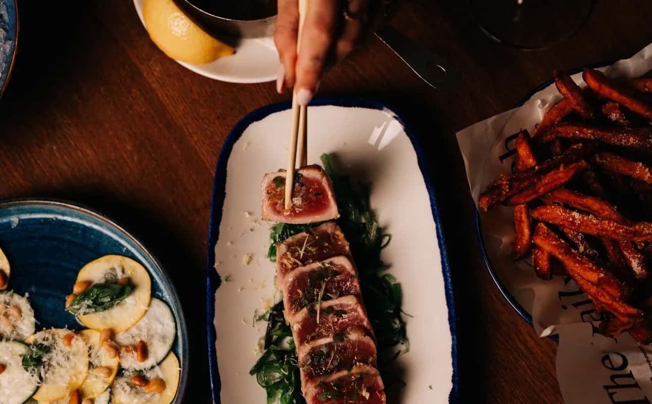 Enjoy British, Cocktail bar, $$ and Groups cuisine at Zum Barbarossa in Soho, London