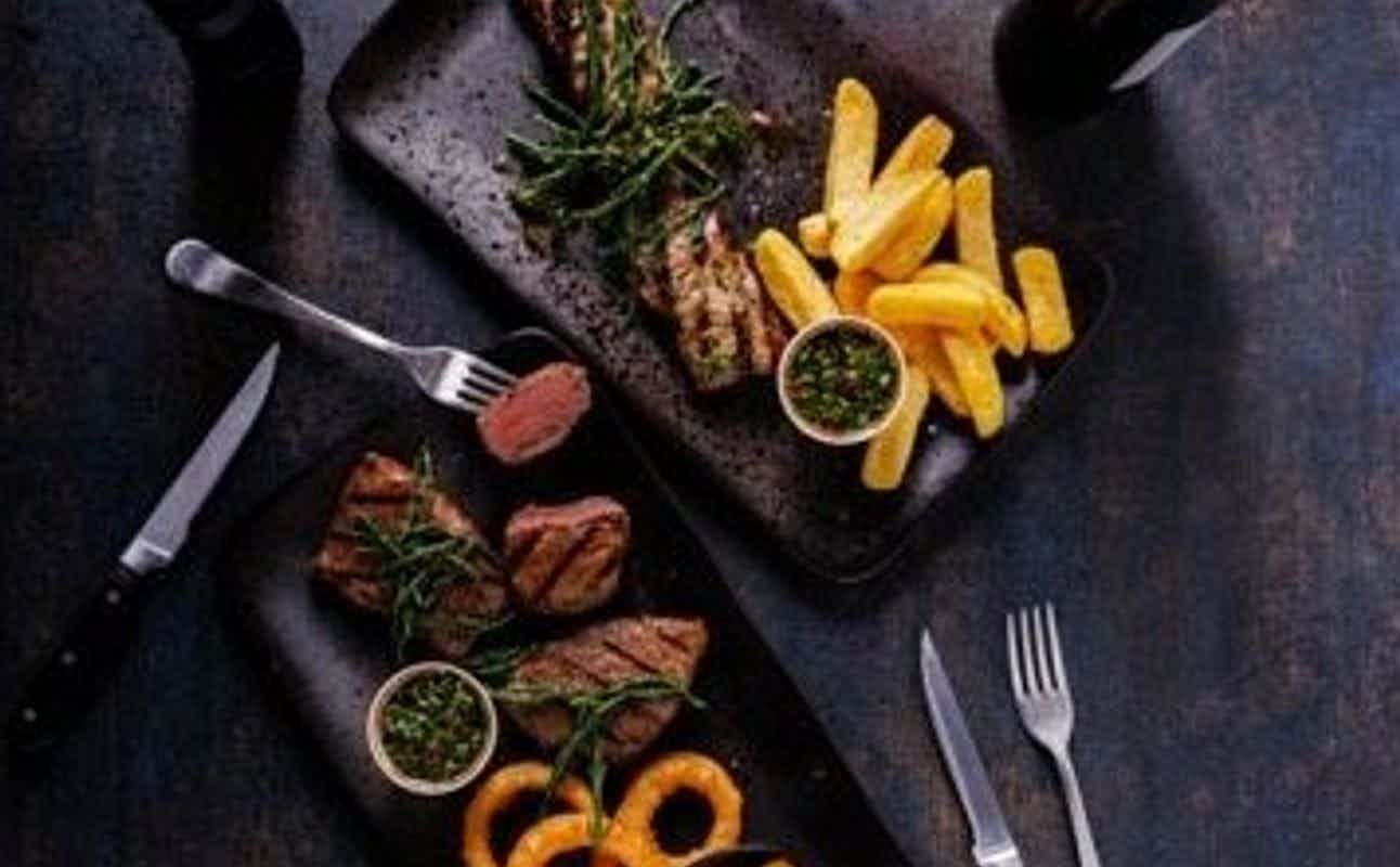 Enjoy Steakhouse, Small Plates, Vegetarian options, Vegan Options, Restaurant, Cocktail Bar, Groups, Business Meetings, Date night, Special Occasion and Families cuisine at Bar + Block Bath in Bath