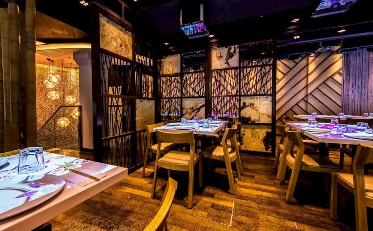Enjoy Chinese, Asian, Japanese, Gluten Free options, Vegetarian options, Vegan options, Dairy free options, Restaurant, Table service, Child friendly, Private dining, Wheelchair accessible, Highchairs available, Free wifi, $$, Groups, Date night, Families, Kids and Special occasion cuisine at Inamo Covent Garden in Covent Garden, London