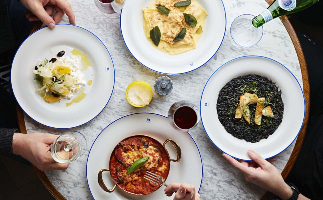 Enjoy Italian, Cafe, Vegetarian options, Vegan options, Restaurant, Cafe, Indoor & outdoor seating, Table service, Private dining, Free wifi, Dog friendly, Non-smoking, $$$ and Groups cuisine at Chucs Belgravia in Belgravia, London