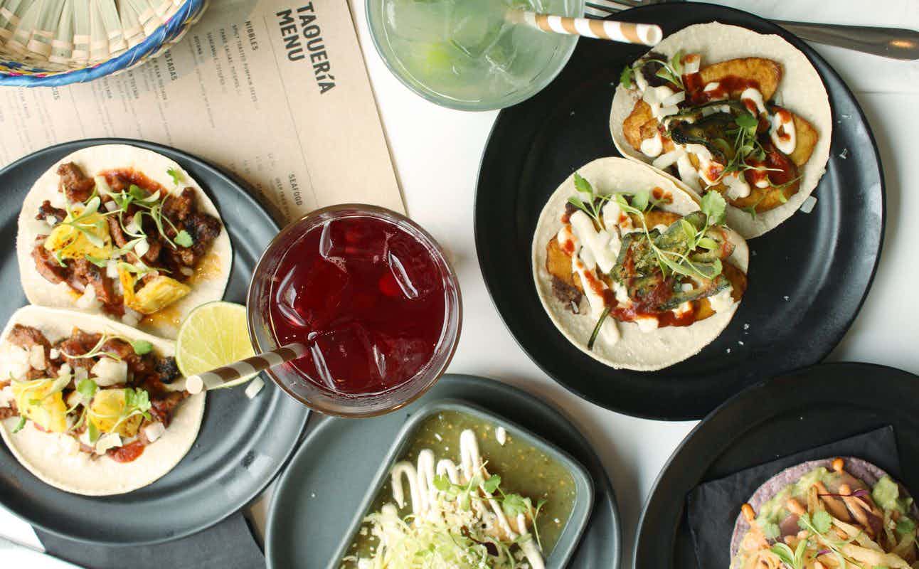 Enjoy Mexican cuisine at Taqueria in Westbourne Grove, London