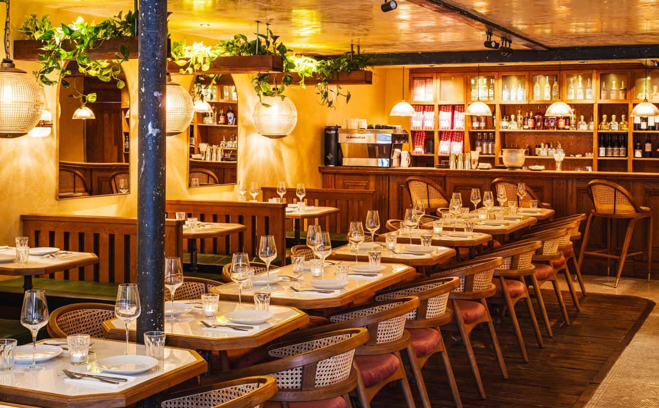 Enjoy British, Gluten Free options, Vegan options, Vegetarian options, Bars & pubs, Cocktail bar, Late night, Free wifi, $$, Groups, Date night, Wine bar and Live music cuisine at TT Ground Floor Restaurant in Shoreditch, London