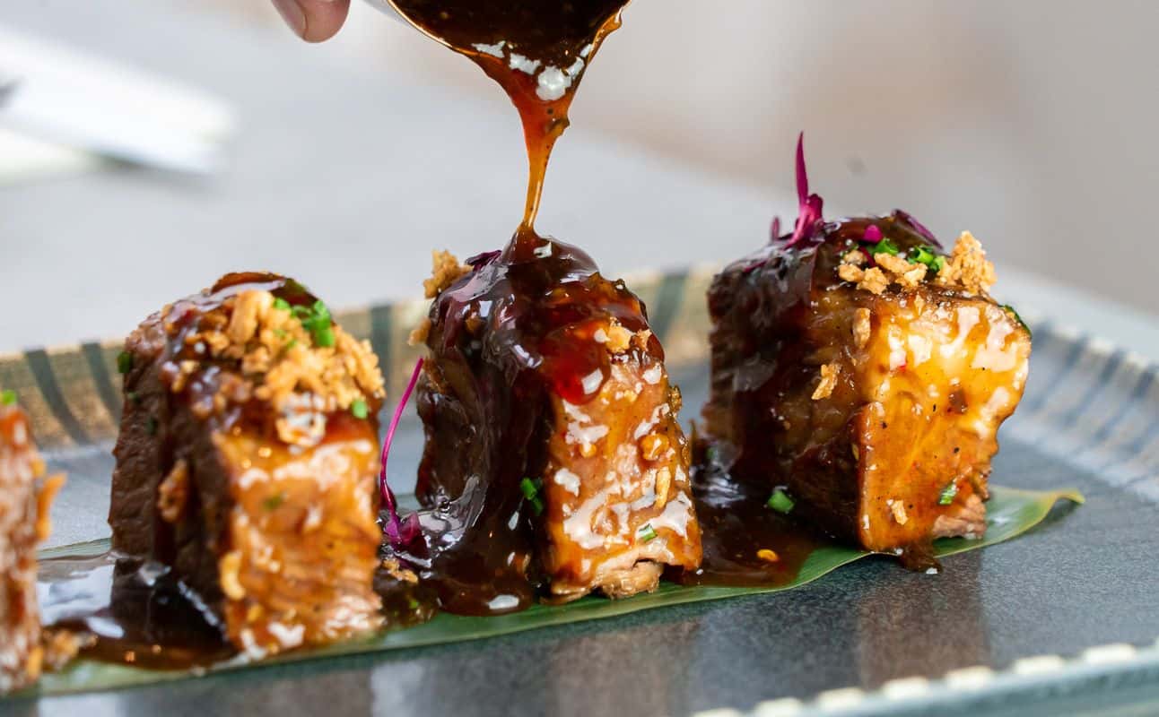 Enjoy Asian, Fusion, Vegetarian options, Vegan options, Restaurant, $$$ and Groups cuisine at Chi in Gloucester Road, Bristol