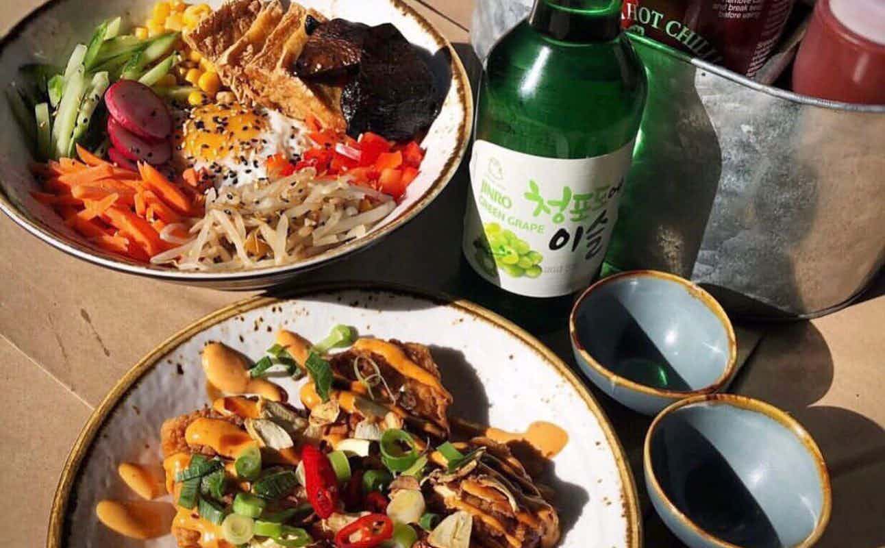 Enjoy Fusion, Japanese, Korean, Vegan Options, Gluten Free Options, Vegetarian options, Restaurant, Indoor & Outdoor Seating, Free Wifi, $, Families and Groups cuisine at Tuk Tuck - City Centre in Central Bristol, Bristol