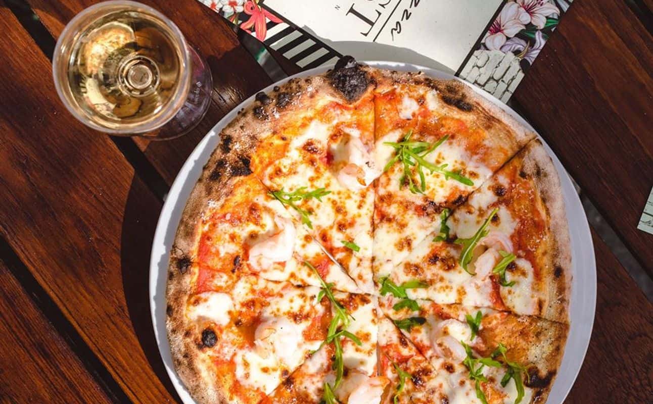 Enjoy Pizza cuisine at FEST Camden in Camden, London