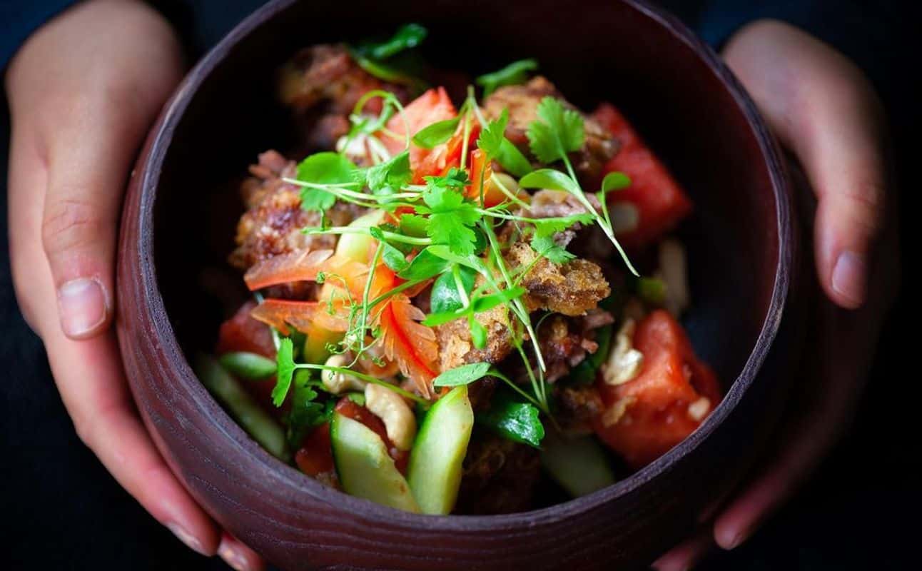 Enjoy Asian, Chinese, Japanese, Vegetarian options, Vegan options, Gluten Free options, Restaurant, Indoor & outdoor seating, $$, Families and Groups cuisine at bobochacha Tooting in Tooting, London