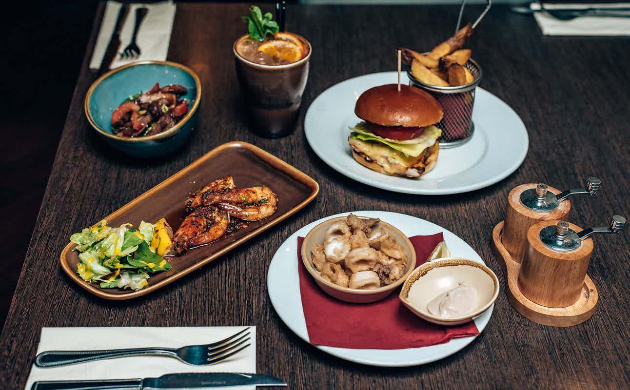 Enjoy Small Plates and Steakhouse cuisine at VOC Restaurant and Bar in King's Cross, London