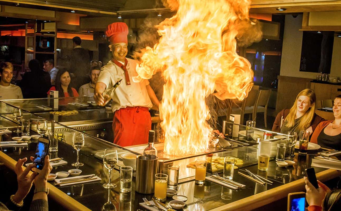 Enjoy Japanese cuisine at Sapporo Teppanyaki in Merchant City, Glasgow