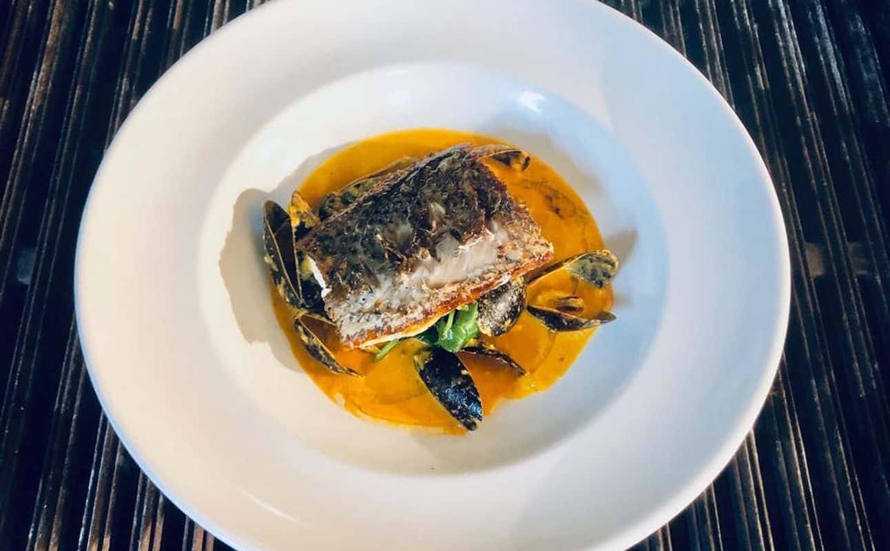 Enjoy British cuisine at Aqua Bath in Bath