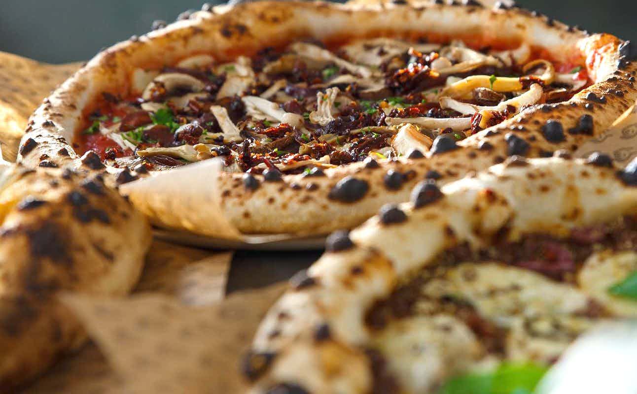 Enjoy Pizza, Vegan and Vegetarian cuisine at Pizzarova Park Street in Park Street, Bristol