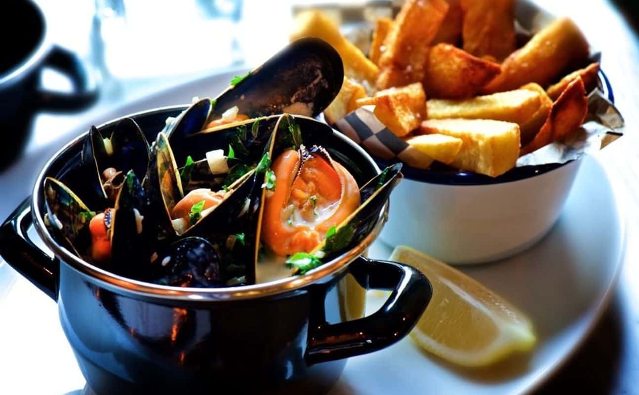 Enjoy British and Seafood cuisine at The Chipping Forecast - Soho in Soho, London