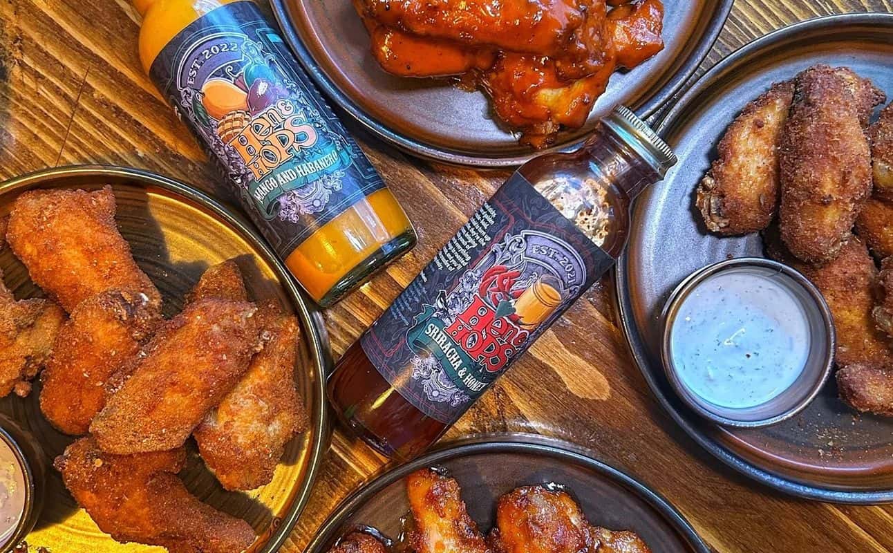 Enjoy Pub Food, Gluten Free options, Halal, Vegan options, Bars & pubs, Table service, $$, Groups, Families and Kids cuisine at Hen & Hops in Newcastle City Centre, Newcastle upon Tyne
