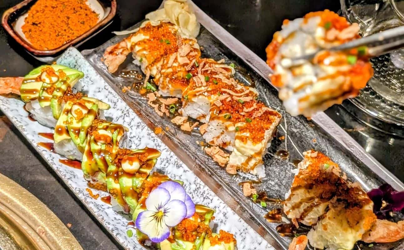 Enjoy Japanese, Sushi, Vegetarian options, Vegan options, Restaurant, Table service, $$$, Families and Groups cuisine at Guyshi in Sheffield City Centre, Sheffield