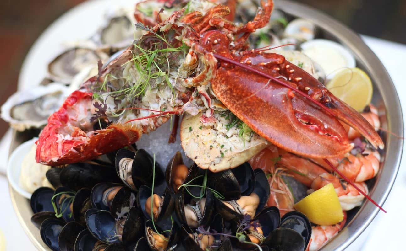 Enjoy British, Seafood, Gluten Free options, Vegetarian options, Restaurant, Indoor & outdoor seating, Private dining, Table service, Dog friendly, $$$$, Groups, Families and Live music cuisine at English's in Brighton City Centre, Brighton