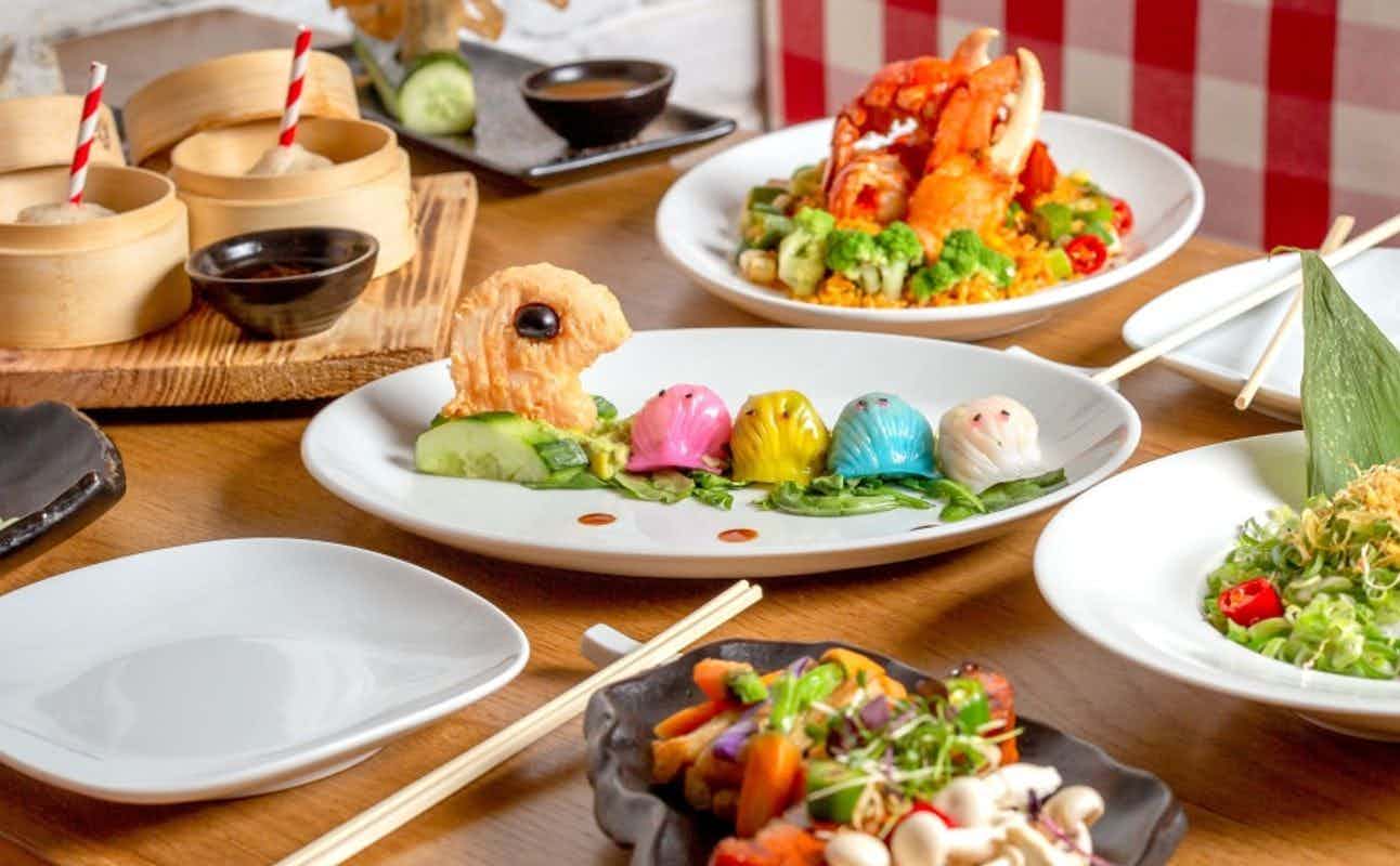 Enjoy Chinese, Vegetarian options, Vegan Options, Restaurant, Table service, $$$ and Groups cuisine at RedFarm in Covent Garden, London
