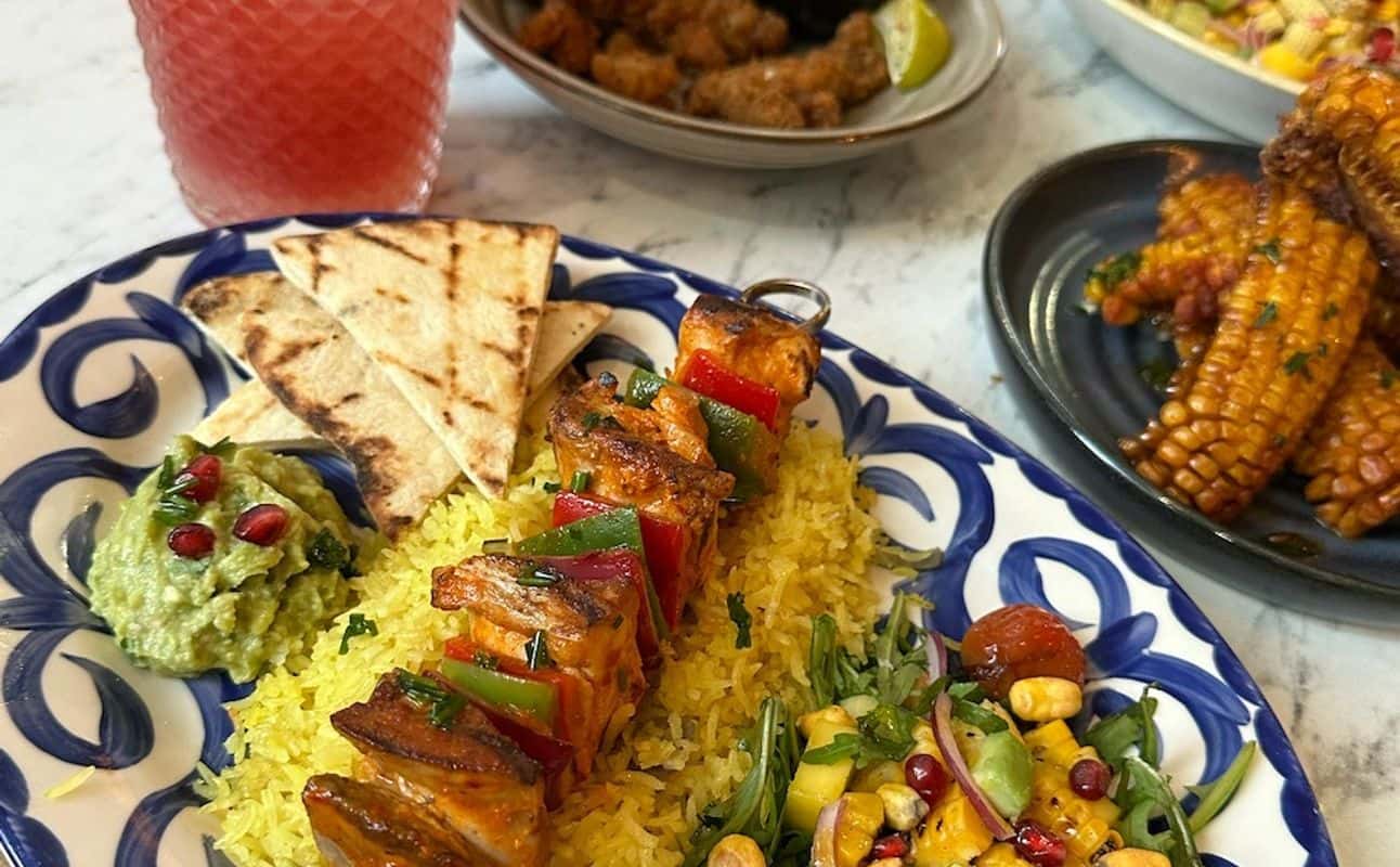 Enjoy Brazilian, Vegetarian options, Vegan options, Gluten Free options, Restaurant, Bars & pubs, Free wifi, Indoor & outdoor seating, Highchairs available, Wheelchair accessible, $$$, Families and Groups cuisine at Cabana Stratford in Stratford, London