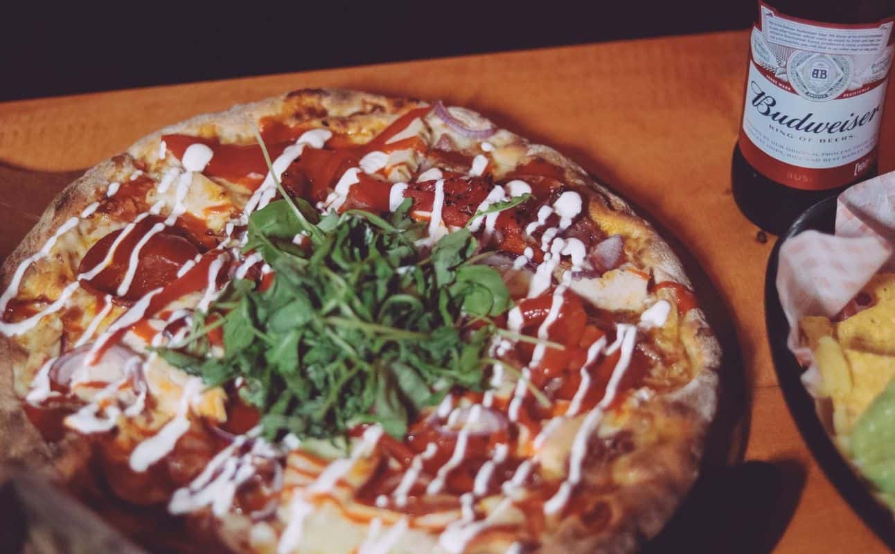 Enjoy Pub Food, Gluten Free options, Vegetarian options, Vegan options, Restaurant, Gastropub, Table service, $$, Bar scene, Live music and Groups cuisine at The Grosvenor in Oxford Road, Manchester