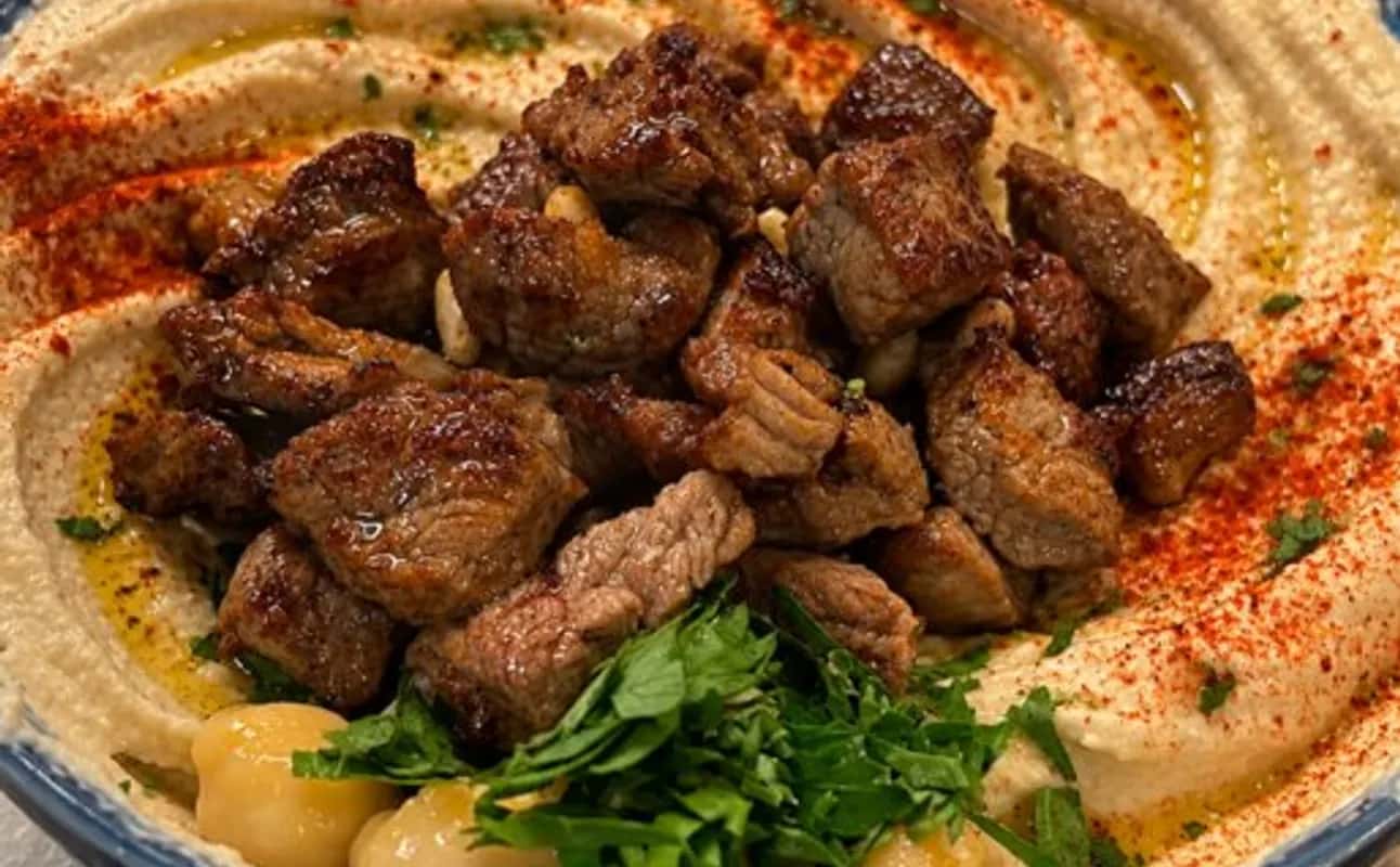 Enjoy Lebanese, Vegetarian options, Vegan options, Halal, Restaurant, Table service, Wheelchair accessible, $, Local cuisine and Families cuisine at Sahara in St Johns Wood, London