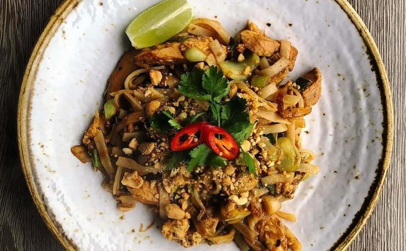 Enjoy Japanese, Thai, Korean, Vegetarian options, Vegan options, Restaurant, Indoor & outdoor seating, Free wifi, Highchairs available, $, Families, Groups and Kids cuisine at Tuk Tuck Stokes Croft in Stokes Croft, Bristol