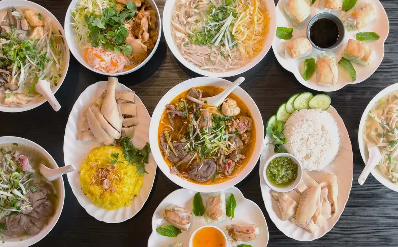 Enjoy Vietnamese, Vegan options, Restaurant, Dog friendly, $$, Families and Groups cuisine at Doux Chaton in Deansgate, Manchester