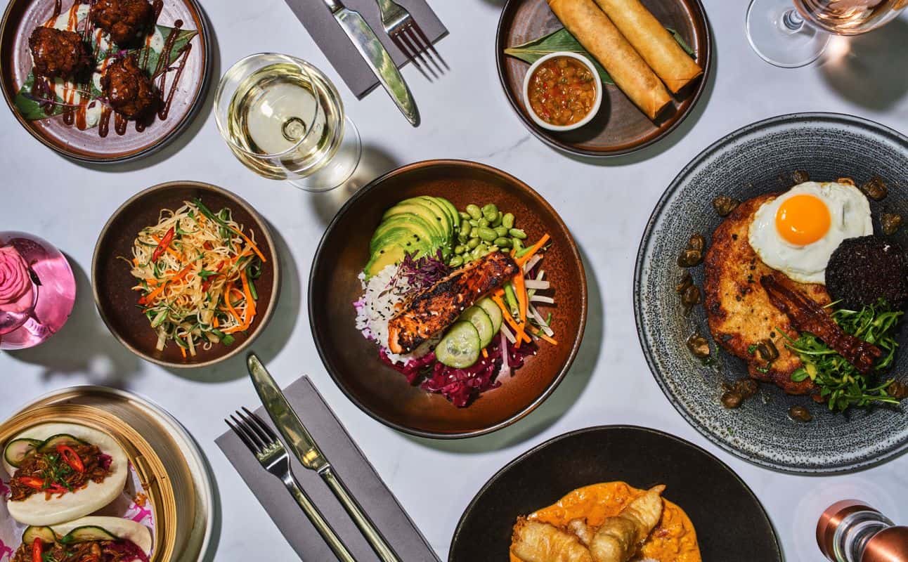 Enjoy European, Gluten Free options, Vegan options, Vegetarian options, Dairy free options, Restaurant, Cocktail bar, Private dining, Street parking, Highchairs available, Child friendly, Table service, Indoor & outdoor seating, Free wifi, $$, Groups, Families and Date night cuisine at Tigerlily in Edinburgh Central, Edinburgh