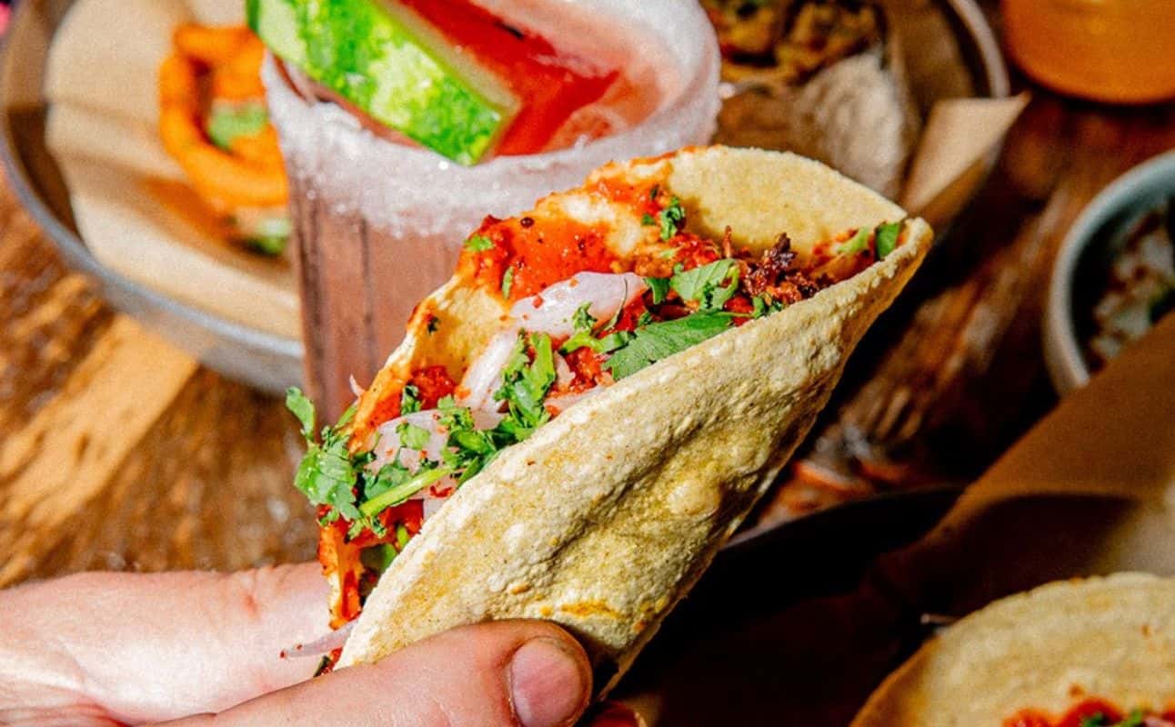 Enjoy Mexican, Vegetarian options, Vegan options, Gluten Free options, Restaurant, Table service, $$, Groups and Families cuisine at Saltio in Worthing, Brighton