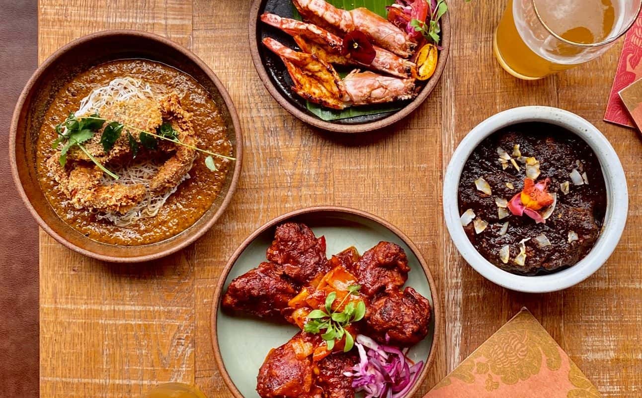 Enjoy Sri Lankan, Gluten Free options, Vegan options, Vegetarian options, Restaurant, Cocktail bar, Table service, Free wifi, Dog friendly, Wheelchair accessible, Child friendly, $$, Groups, Families and Special occasion cuisine at Nadu in Stokes Croft, Bristol