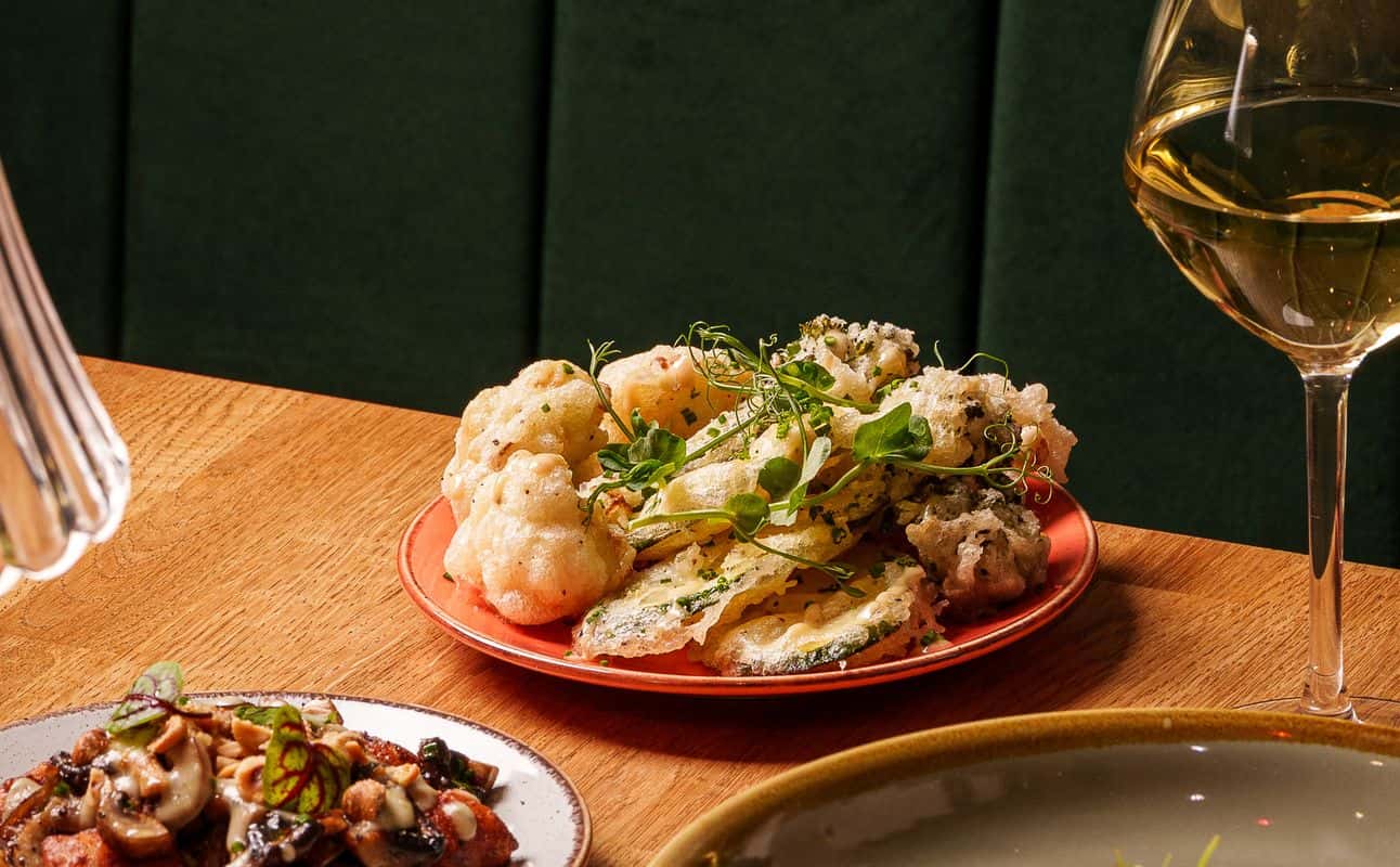 Enjoy Small plates, Gluten Free options, Vegan options, Vegetarian options, Restaurant, Dog friendly, Child friendly, Highchairs available, $$, Families and Groups cuisine at Dublin St Social in New Town, Edinburgh