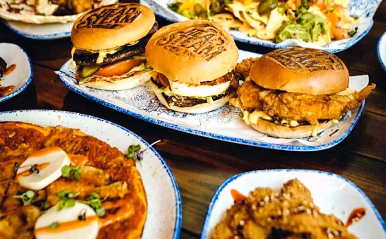 Enjoy International, British, Pub Food, Bars & pubs, Late night, Highchairs available, Free wifi, $$, Live music, Groups and Special occasion cuisine at The Head of Steam in Birmingham City Centre, Birmingham
