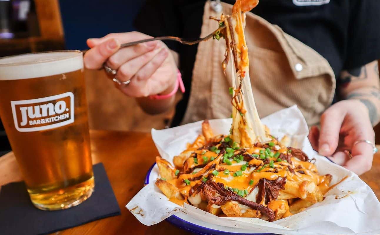 Enjoy Pub Food, Pizza and Craft beer cuisine at Juno Bar & Kitchen in Bath