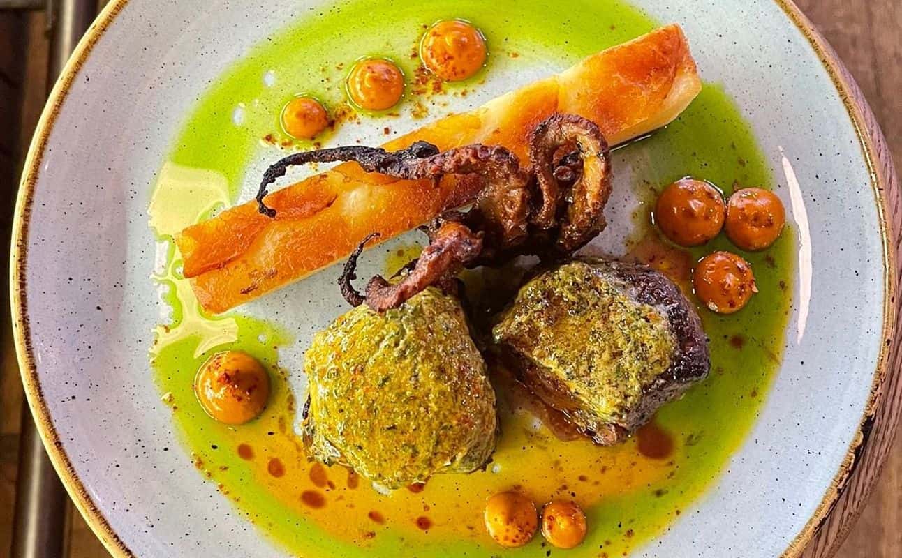 Enjoy American, Vegetarian options, Restaurant, Indoor & outdoor seating, Highchairs available, Wheelchair accessible, Free wifi, Table service, $$$ and Groups cuisine at The New Club in Brighton City Centre, Brighton