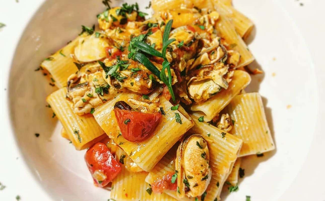 Enjoy Italian, Vegan options, Vegetarian options, Gluten Free options, Restaurant, Indoor & outdoor seating, Wheelchair accessible, Table service, $$, Groups and Live music cuisine at La Panza in Central Bristol, Bristol