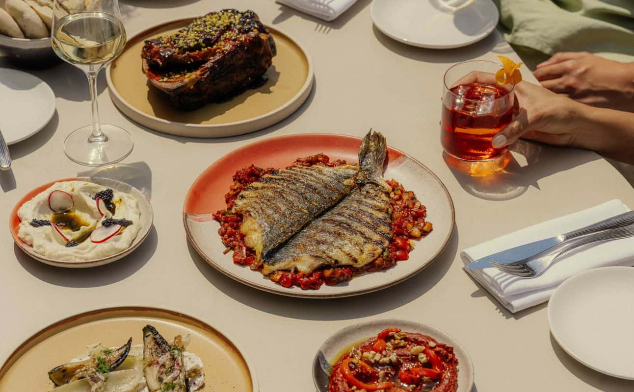 Enjoy Mediterranean, European, Gluten Free options, Vegan options, Restaurant, Wheelchair accessible, $$$$ and Groups cuisine at Kitty Hawk in Charing Cross, London