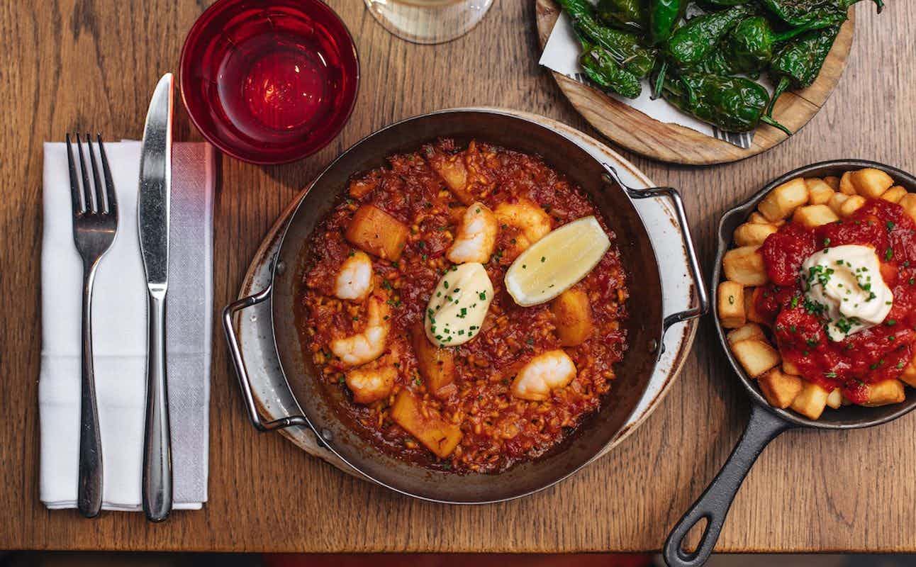 Enjoy Spanish and Small Plates cuisine at Camino Shoreditch in Shoreditch, London