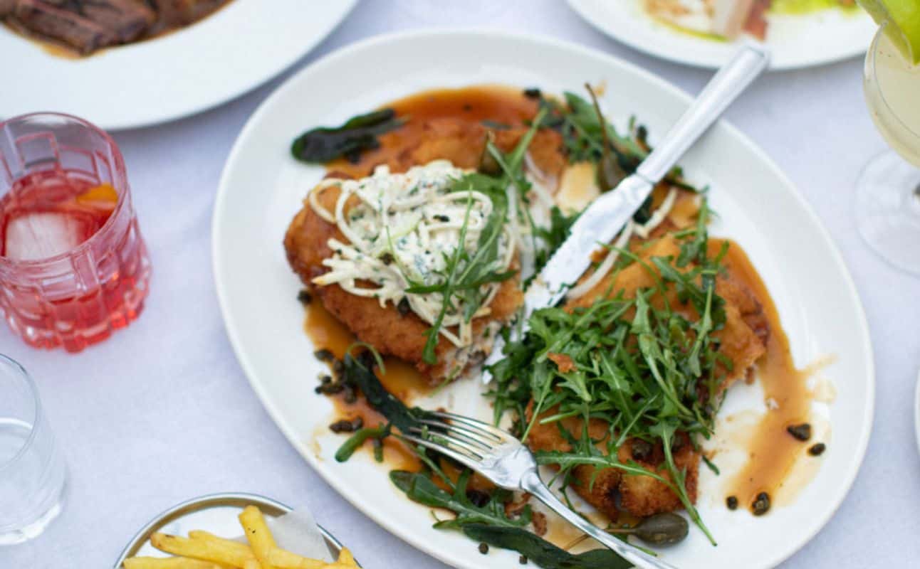 Enjoy Mediterranean, British, Vegan options, Restaurant, Indoor & outdoor seating, $$, Groups and Families cuisine at Ruff's Bistro in Walthamstow, London