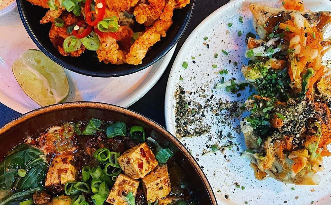 Enjoy Asian and Fusion cuisine at Four Wise Monkeys in Central Bristol, Bristol